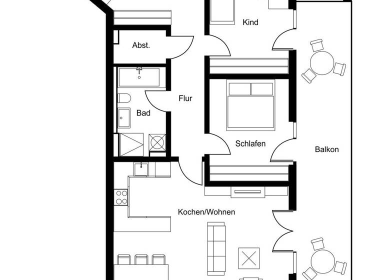 Wohnung zur Miete 1.618 € 3 Zimmer 97 m² 1. Geschoss Heinrich-Hertz-Straße 34 Siemensstadt Berlin 13629