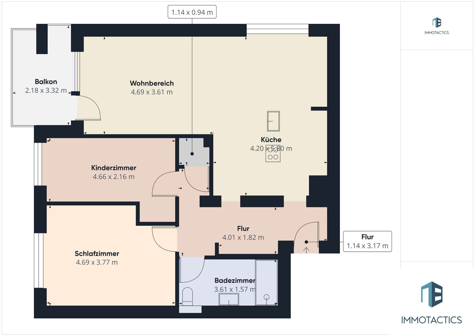 Wohnung zum Kauf 249.000 € 3 Zimmer 91 m²<br/>Wohnfläche 4.<br/>Geschoss Bad Kreuznach Bad Kreuznach 55543