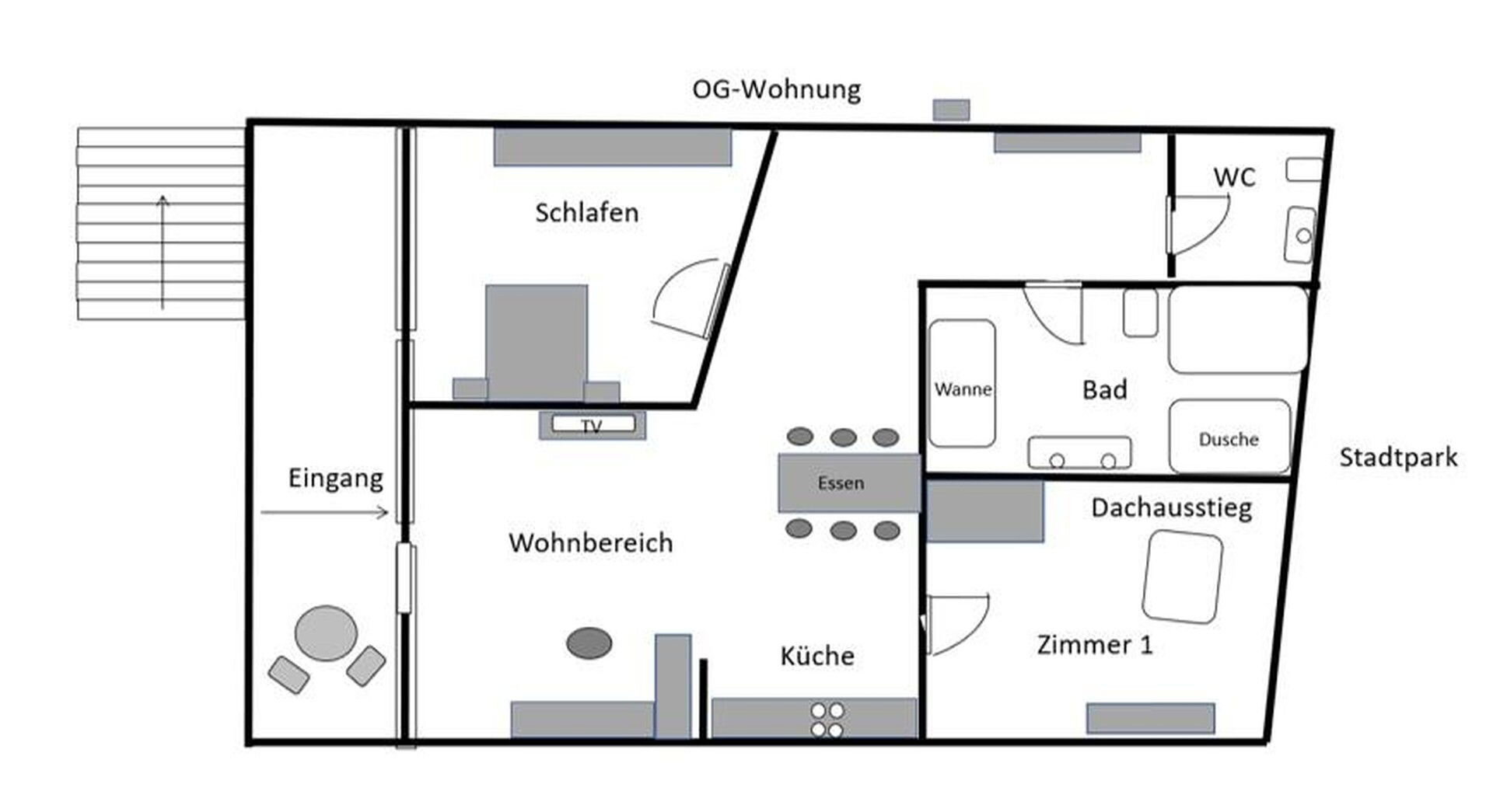 Wohnung zur Miete 885 € 3 Zimmer 122 m²<br/>Wohnfläche 1.<br/>Geschoss Bernburg Bernburg 06406