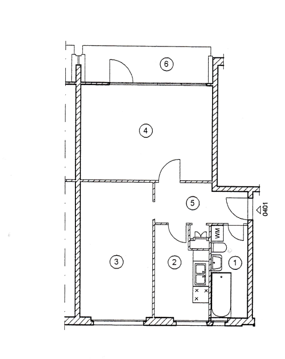 Wohnung zum Kauf als Kapitalanlage geeignet 120.000 € 2 Zimmer 53 m²<br/>Wohnfläche Sewanstr. Friedrichsfelde Berlin 10319