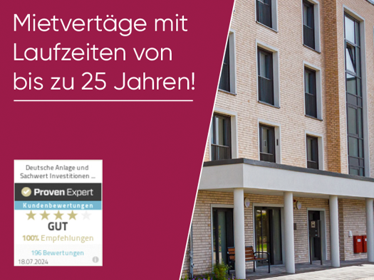 Sonstiges zum Kauf provisionsfrei als Kapitalanlage geeignet 221.400 € 1 Zimmer 41 m² Stadtmitte Viersen 41747