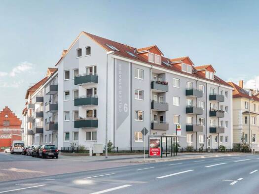 Wohnung zur Miete 650 € 2 Zimmer 50,2 m² 3. Geschoss frei ab sofort Celler Straße 6 Braunschweig Westliches Ringgebiet 38114