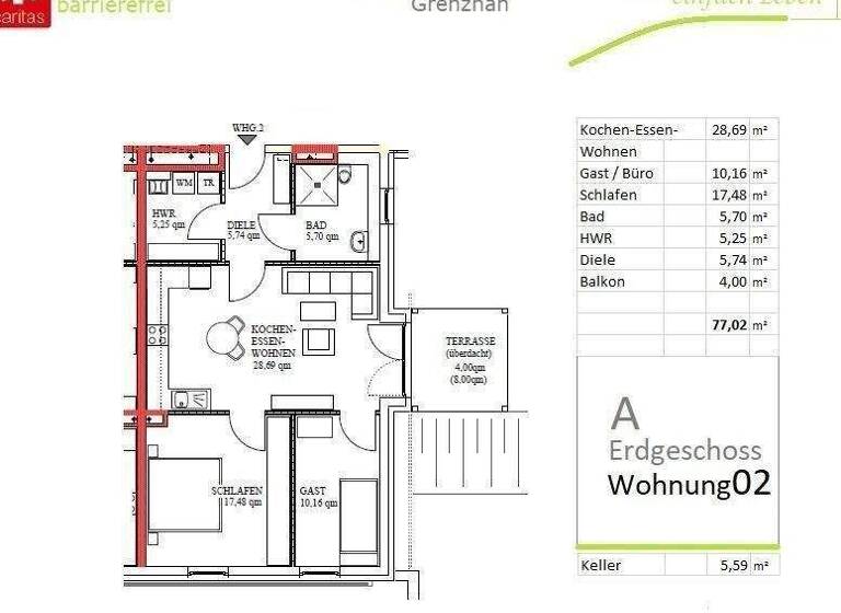 Wohnung zur Miete 730 € 3 Zimmer 77 m² frei ab sofort Arzfeld 54687