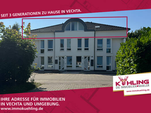 Penthouse zur Miete 1.450 € 4 Zimmer 135 m² frei ab sofort Vechta Vechta / Füchtel 49377