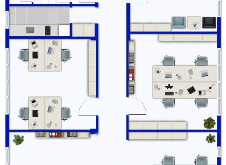 Büro zum Kauf 1.706 € 4 Zimmer 170 m² Bürofläche Elstal Wustermark 14641