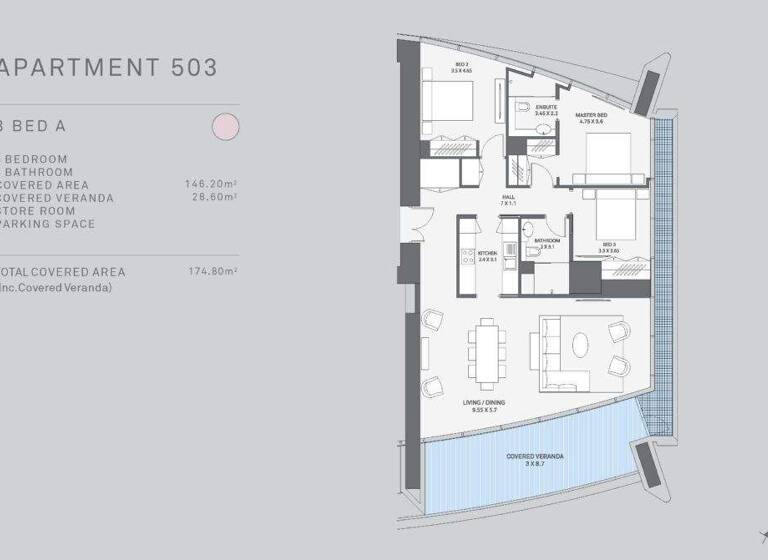 Wohnung zum Kauf 2.300.000 € 4 Zimmer 146,2 m² Limassol