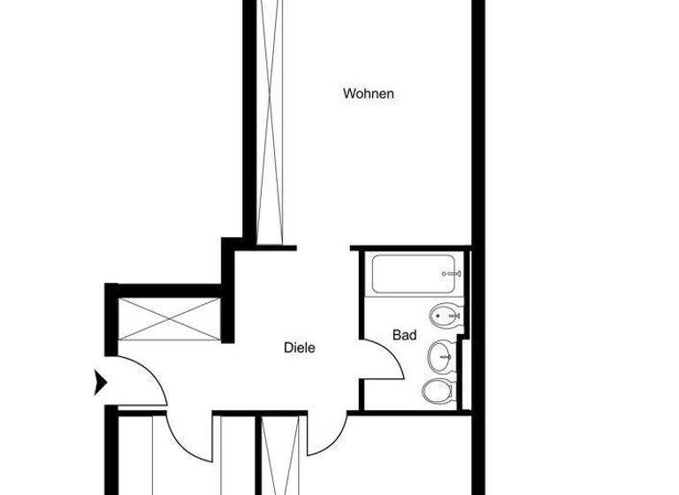 Wohnung zum Kauf 269.000 € 2 Zimmer 56 m² 2. Geschoss Lurup Hamburg 22549