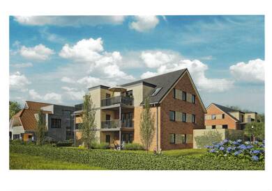 Wohnung zum Kauf provisionsfrei 353.200 € 3 Zimmer 76,7 m² Dachgeschoss, 3. Geschoss Korsorsstraße 3 a Achternmeer Wardenburg 26203