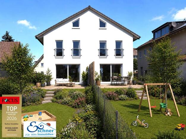 Doppelhaushälfte zum Kauf 679.500 € 5 Zimmer 123 m² 355 m² Grundstück Rüsselsheim Rüsselsheim am Main 65428