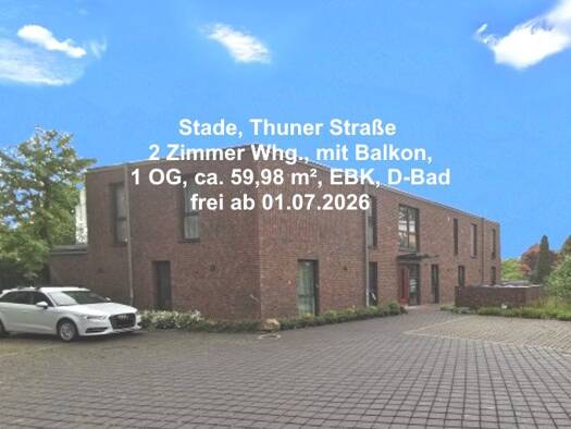 Wohnung zur Miete 775 € 2 Zimmer 60 m² frei ab 01.07.2026 Stade 21680