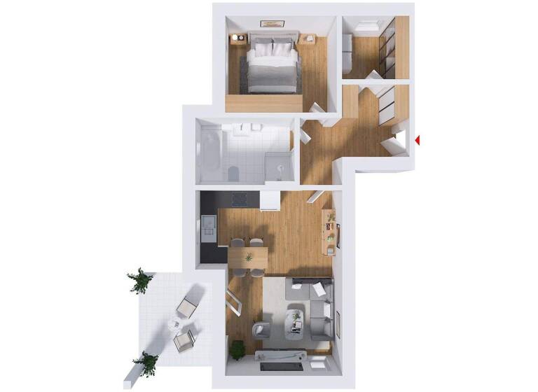 Wohnung zum Kauf - Erstbezug provisionsfrei 259.000 € 2 Zimmer 69,6 m² Söhre Diekholzen 31199