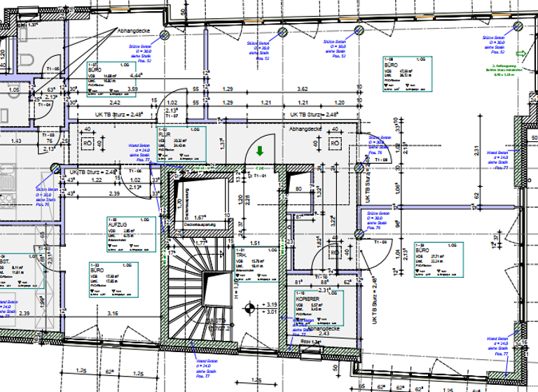 Bürofläche zur Miete provisionsfrei 1 Zimmer 190,6 m² Bürofläche Stadtmitte Rostock 18055