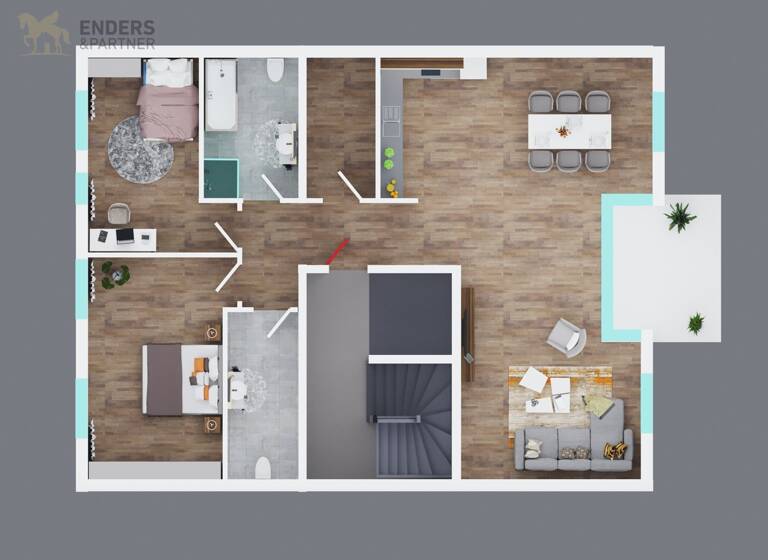 Wohnung zum Kauf - Erstbezug 595.000 € 3 Zimmer 110,9 m² 3. Geschoss Trier-Nord Trier 54292