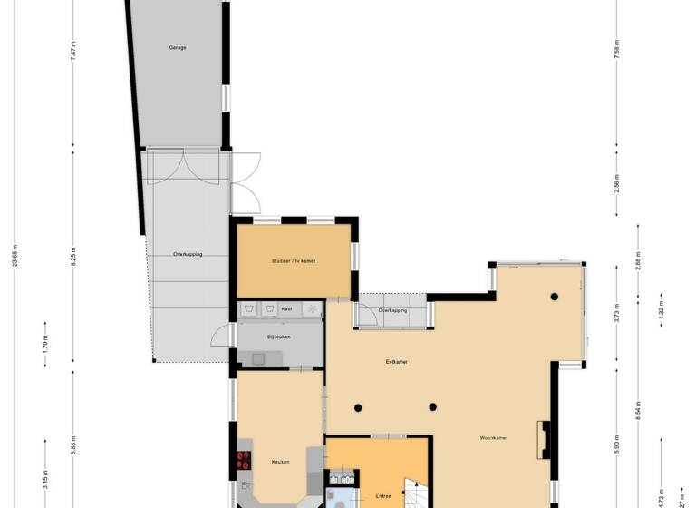 Villa zum Kauf 825.000 € 6 Zimmer 261 m² 1.018 m² Grundstück de markerichter 70 borculo 7271 ZH