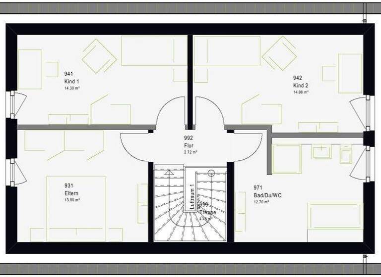 Haus zum Kauf 253.939 € 4 Zimmer 127,5 m² 500 m² Grundstück Hinterschmiding Schmalfeld 26460
