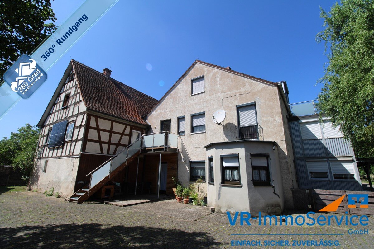 Mehrfamilienhaus zum Kauf 349.000 € 7 Zimmer 224 m²<br/>Wohnfläche 3.231 m²<br/>Grundstück Gastenfelden Buch am Wald / Gastenfelden 91592