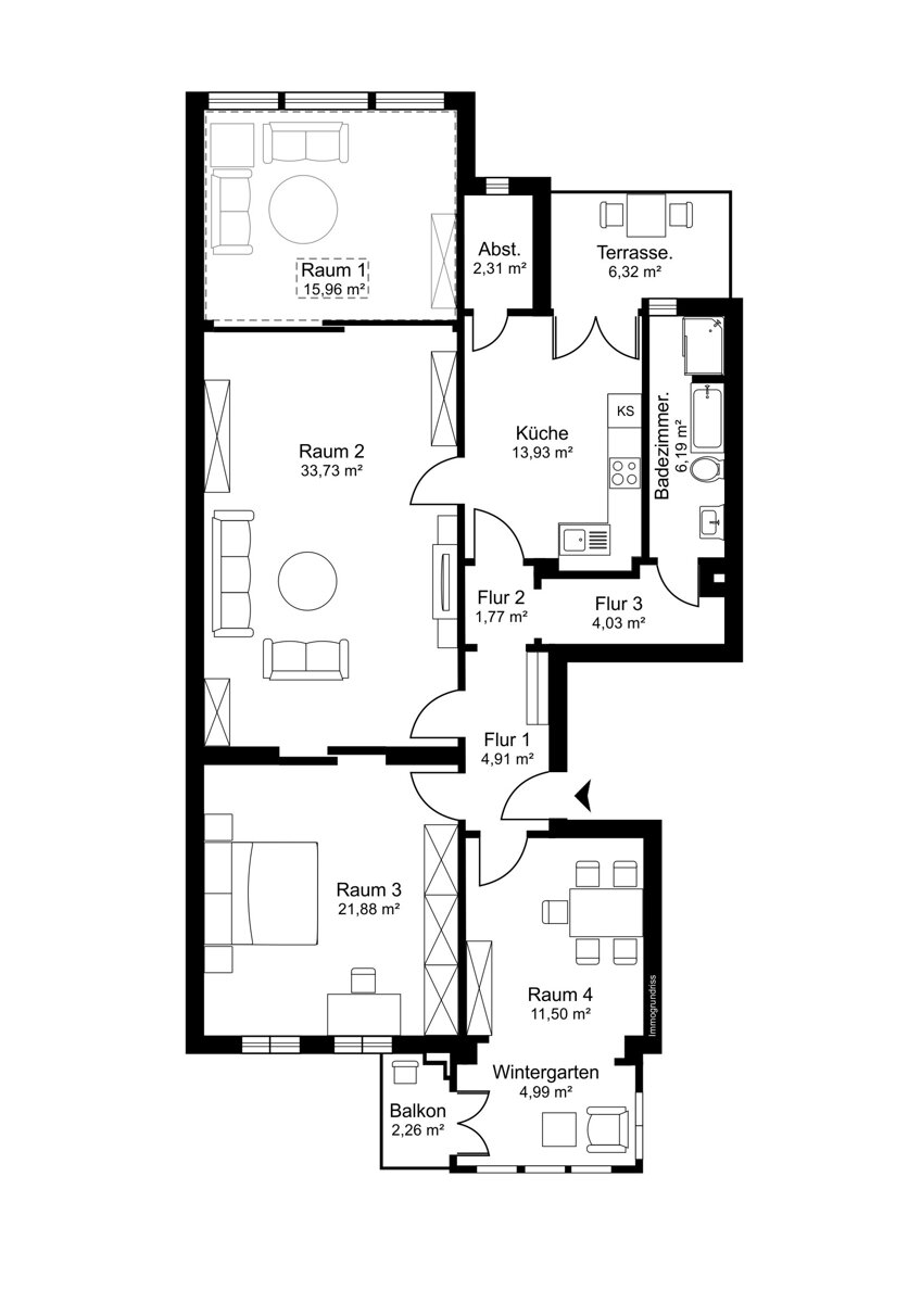 Mehrfamilienhaus zum Kauf 4.850.000 € 14 Zimmer 385 m²<br/>Wohnfläche 551 m²<br/>Grundstück Harvestehude Hamburg 20149