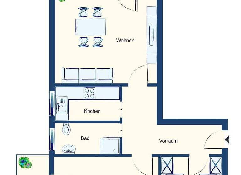 Wohnung zum Kauf 240.000 € 3 Zimmer 55 m² Übersaxen 6834