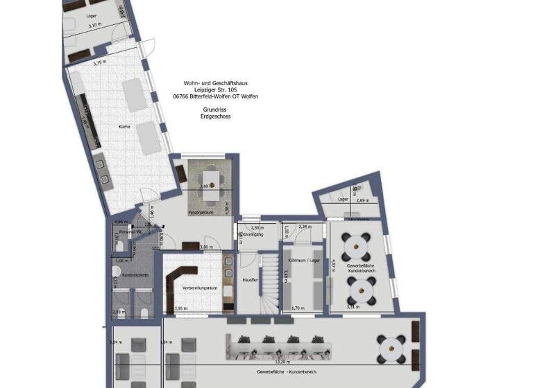 Haus zum Kauf 195.000 € 8 Zimmer 111 m² 830 m² Grundstück Leipziger Straße 105 Wolfen 06766