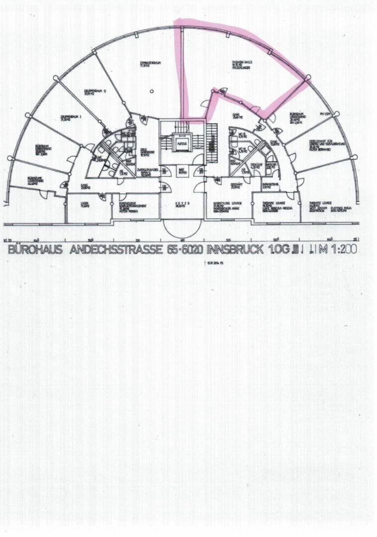 Büro-/Praxisfläche zur Miete 11,25 € Andechsstraße Pradl Innsbruck 6020