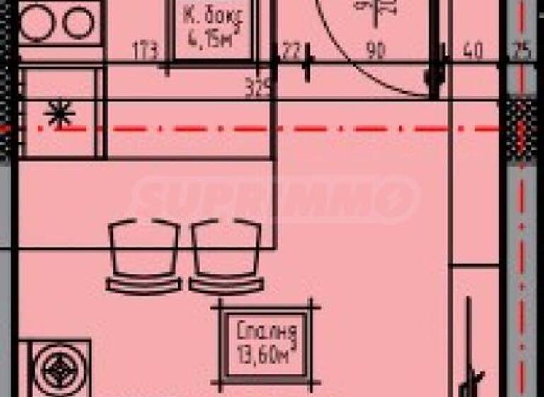 Studio zum Kauf 52.000 € 1 Zimmer 54,5 m² Sunny Beach