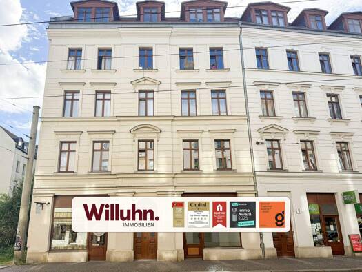 Wohnung zur Miete 670 € 2 Zimmer 74,4 m² 3. Geschoss Gohlis-Süd Leipzig 04155