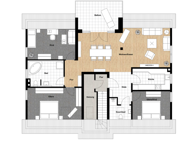 Wohnung zum Kauf 480.000 € 4 Zimmer 116,9 m² 2. Geschoss frei ab 01.06.2026 Etting Ingolstadt 85055