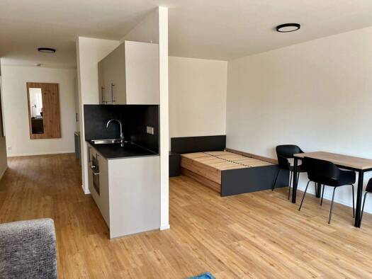 Wohnung zur Miete - Erstbezug 789 € 1 Zimmer 49 m² EG frei ab sofort Kohlenhofstraße 62 Gostenhof Nürnberg 90443