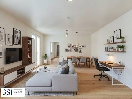 Wohnung zum Kauf 455.000 € 2 Zimmer 57,4 m² 5. Geschoss Schäffergasse 18-20 Wien 1040