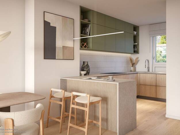 Reihenendhaus zum Kauf - Neubau provisionsfrei 1.470.000 € 5 Zimmer 145,4 m² 181 m² Grundstück Rotdornweg 35a Am Wald Taufkirchen 82024