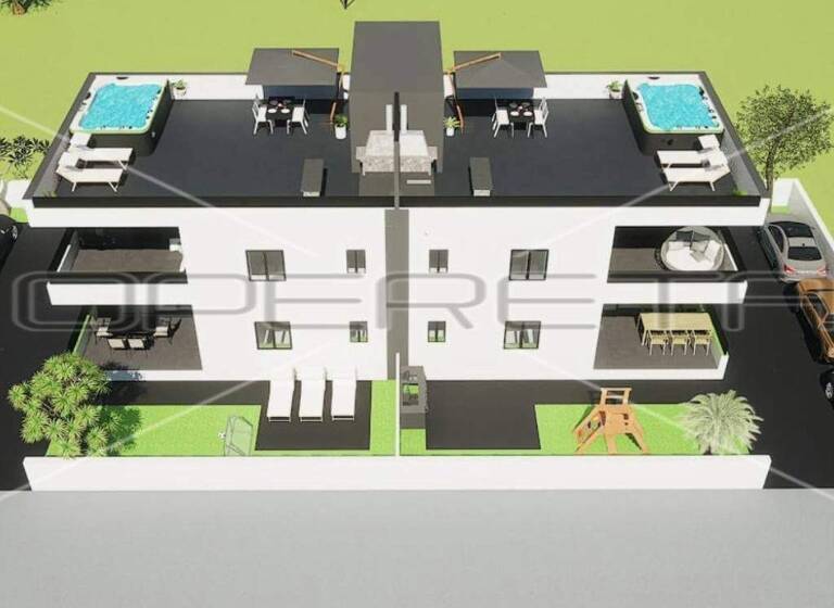 Wohnung zum Kauf 322.525 € 3 Zimmer 92 m² 1. Geschoss Privlaka