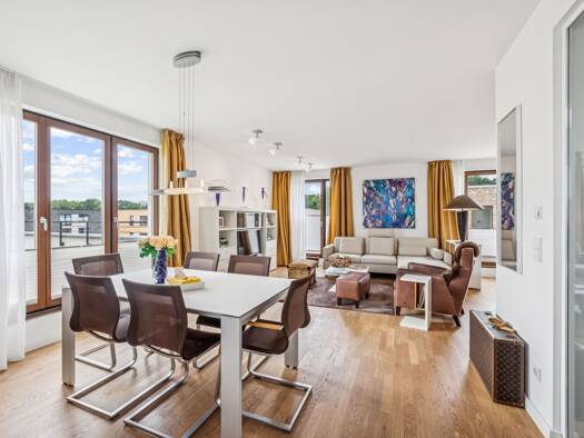 Penthouse zum Kauf 1.250.000 € 3 Zimmer 140 m² 4. Geschoss Winterhude Hamburg 22303