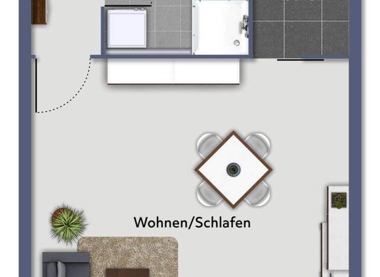 Studio zum Kauf 109.000 € 1 Zimmer 41,2 m² Probstheida Leipzig 04289