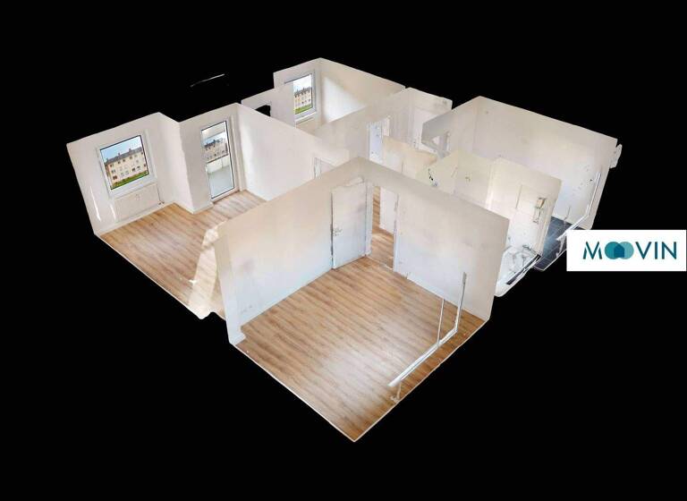 Wohnung zur Miete 459 € 3 Zimmer 65,4 m² 1. Geschoss frei ab 01.05.2026 Moorstraße 47 Diepholz 49356