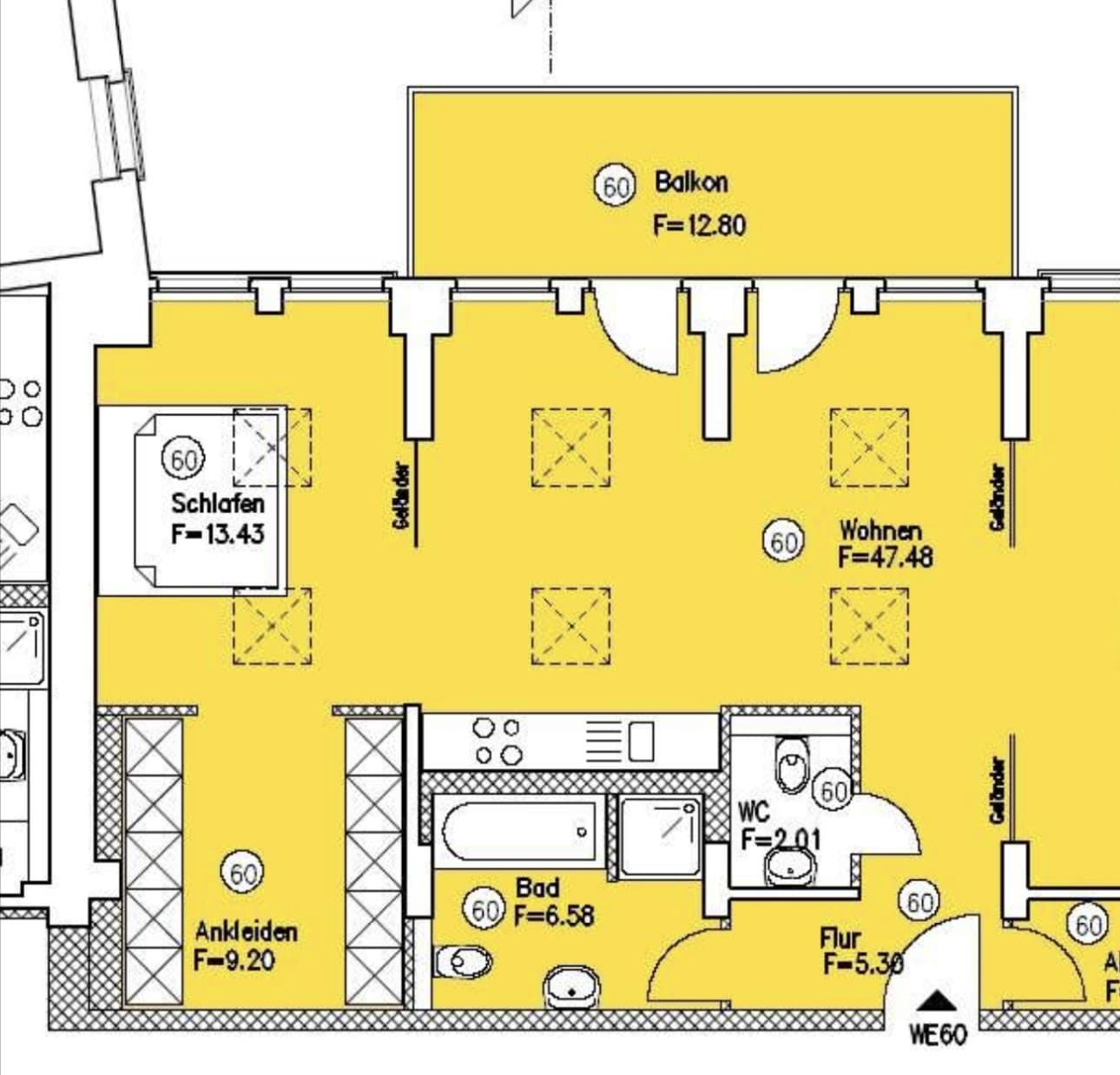 Wohnung zur Miete Wohnen auf Zeit 744 € 2 Zimmer 87,5 m²<br/>Wohnfläche 01.01.2025<br/>Verfügbarkeit Nachtweide . Gröperstraße / Nachtweide Magdeburg 39124