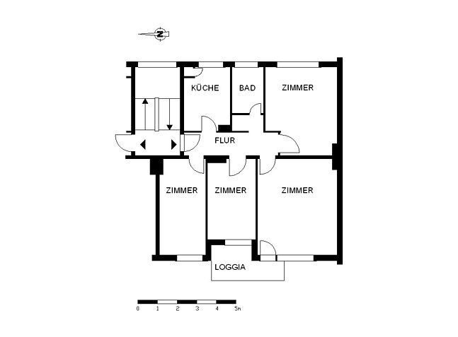 Wohnung zur Miete 556 € 4 Zimmer 76,7 m²<br/>Wohnfläche 3.<br/>Geschoss 29.01.2025<br/>Verfügbarkeit St.-Gotthard-Straße 13 Tenever Bremen 28325