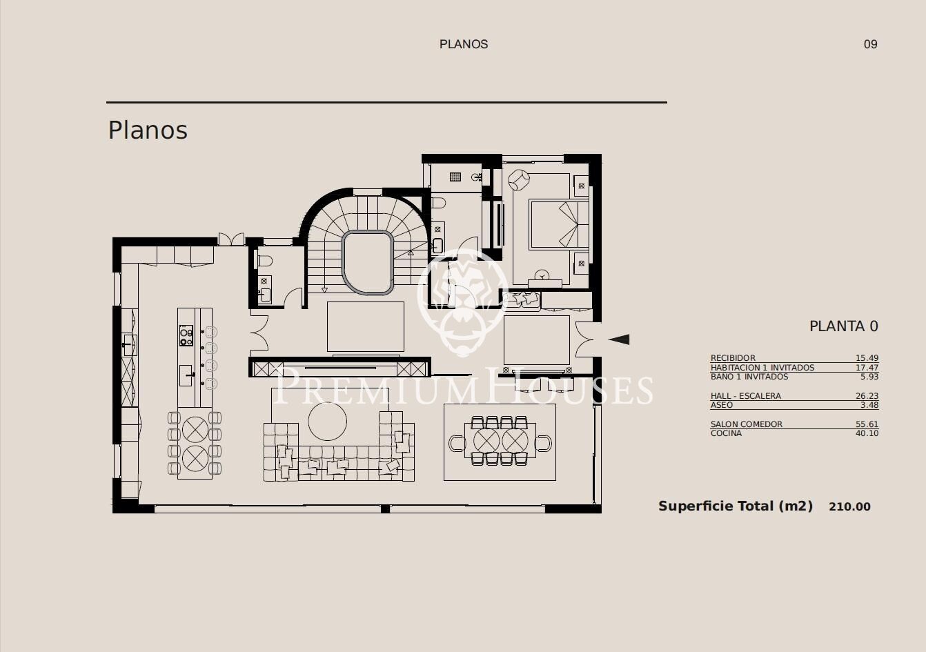 Villa zum Kauf 5.800.000 € 6 Zimmer 670 m²<br/>Wohnfläche 2.100 m²<br/>Grundstück Sant Andreu de Llavaneres 08392