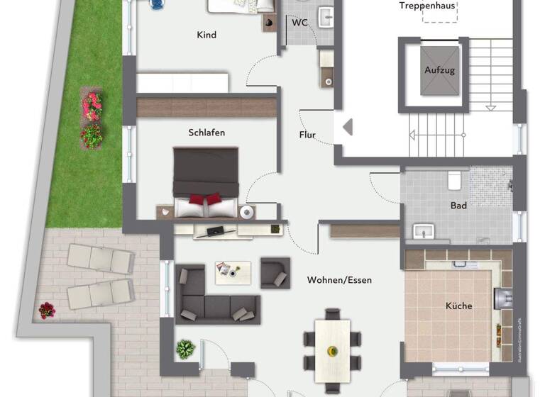 Wohnung zum Kauf provisionsfrei 549.000 € 3 Zimmer 107 m² 2. Geschoss Schildesche Bielefeld 33609