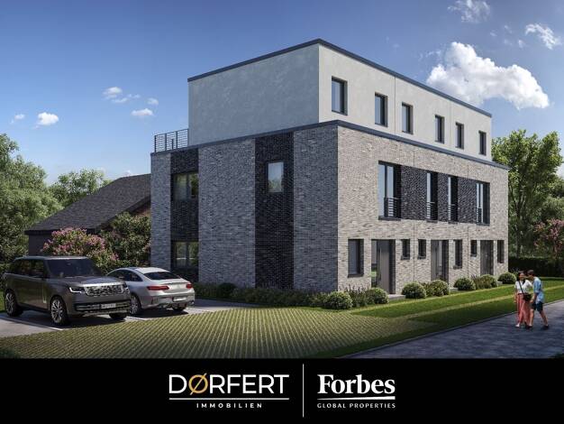 Reihenendhaus zum Kauf - Erstbezug 695.000 € 5 Zimmer 115,2 m² 199,6 m² Grundstück Farmsen - Berne Hamburg 22159