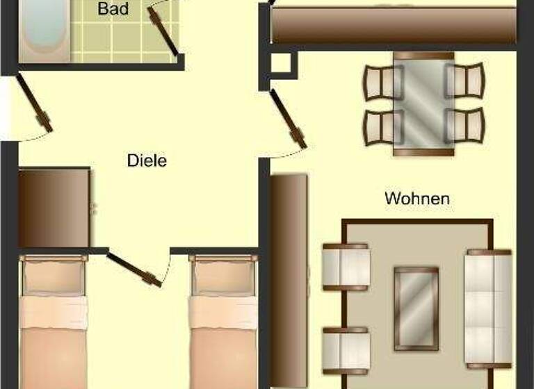 Wohnung zur Miete 869 € 3 Zimmer 75,3 m² 3. Geschoss frei ab 16.04.2026 Weddinger Straße 9 Monheim 40789