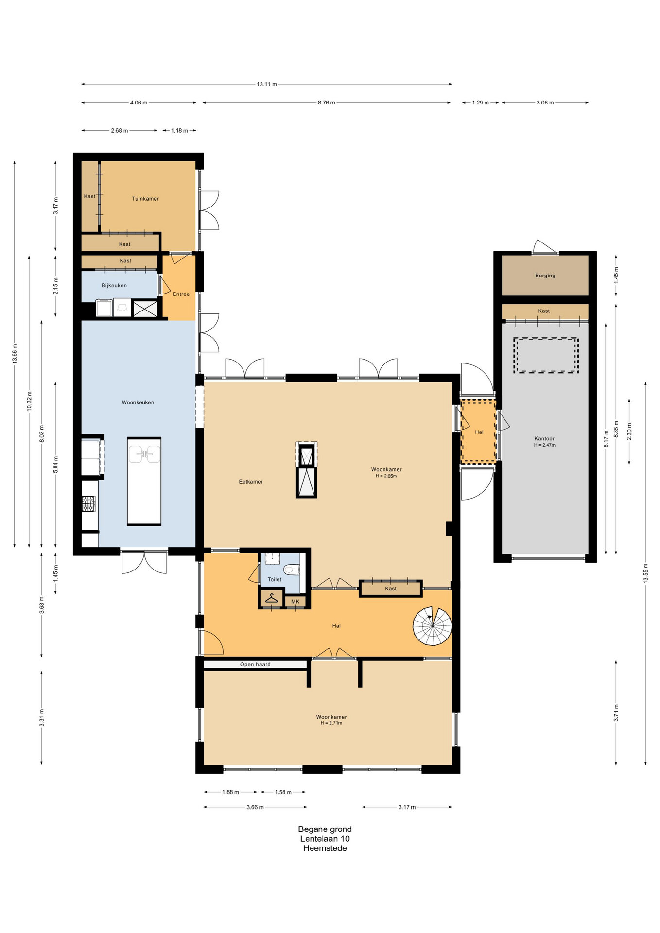 Villa zum Kauf 2.690.000 € 8 Zimmer 353 m²<br/>Wohnfläche 1.001 m²<br/>Grundstück lentelaan 10 heemstede 2103 AB