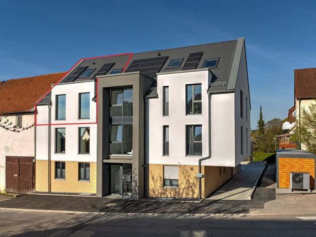 Maisonette zum Kauf provisionsfrei 520.000 € 4 Zimmer 102 m² Geschoss 2/3 frei ab sofort Herrenberger Straße 10 Stammheim Calw 75365