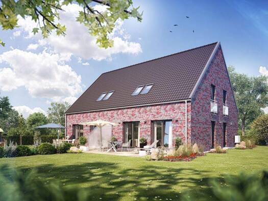 Einfamilienhaus zum Kauf - Erstbezug provisionsfrei 334.000 € 5 Zimmer 135 m² 600 m² Grundstück frei ab sofort Mittegroßefehn Großefehn 26629