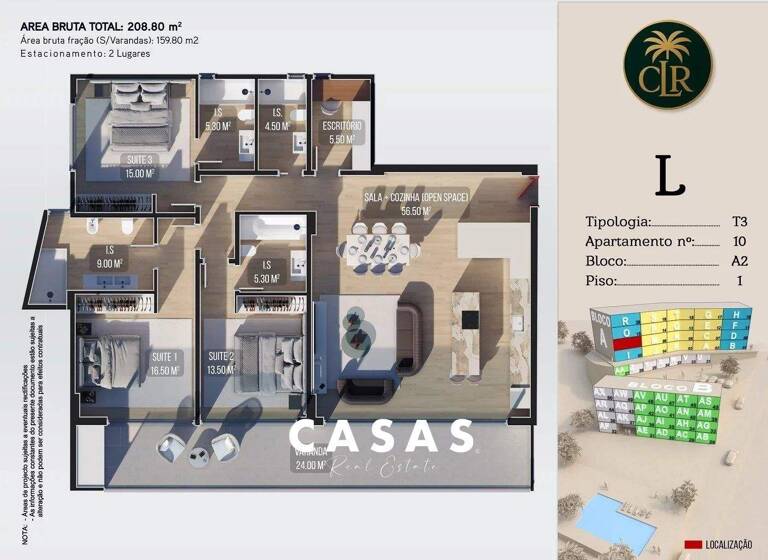 Wohnung zum Kauf 950.000 € 160 m² Calheta 9370