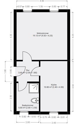 Wohnung zur Miete 210 € 1 Zimmer 38,3 m²<br/>Wohnfläche EG<br/>Geschoss ab sofort<br/>Verfügbarkeit Grünthaler Straße 106 Olbernhau Olbernhau 09526