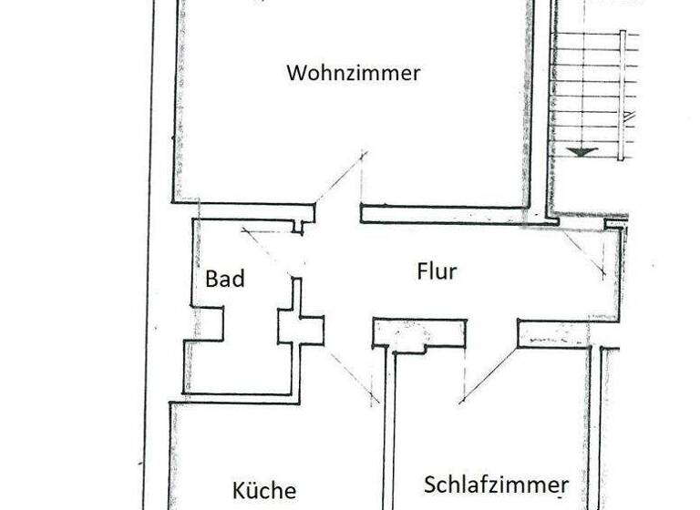 Wohnung zur Miete 675 € 2 Zimmer 71 m² 2. Geschoss frei ab 01.03.2026 Auenstraße 35 Andreasvorstadt Erfurt 99089
