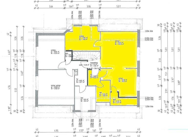Studio zur Miete 635 € 2 Zimmer 59,2 m² frei ab sofort Warsingsfehn Moormerland 26802