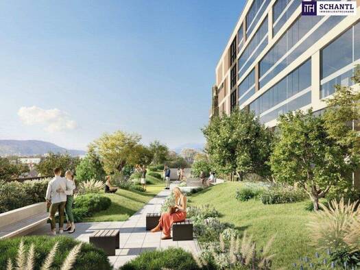 Wohnung zum Kauf - Erstbezug 398.080 € 4 Zimmer 75 m² 2. Geschoss Gries Graz,17.Bez.:Puntigam 8055