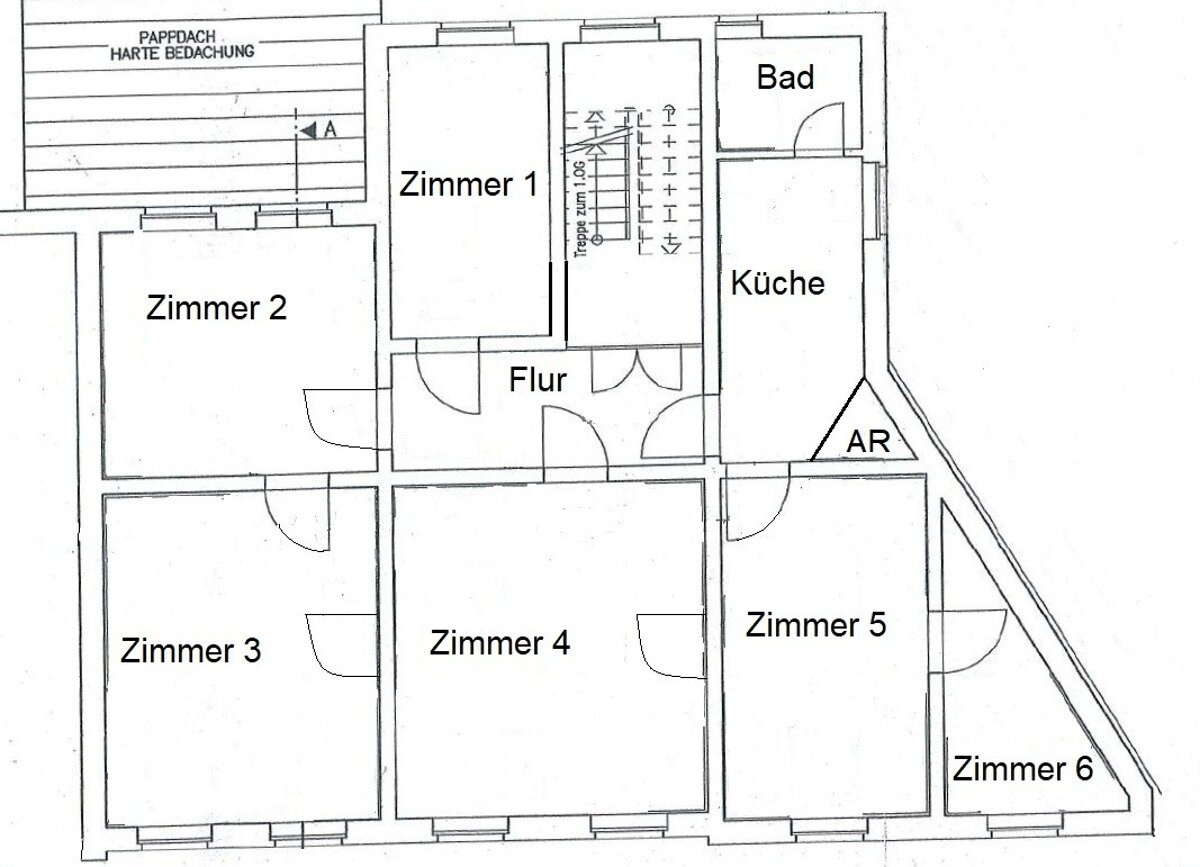 Wohnung zur Miete 1.400 € 5 Zimmer 117,9 m²<br/>Wohnfläche 2.<br/>Geschoss Reilstraße 133 Paulusviertel Halle/S. 06108