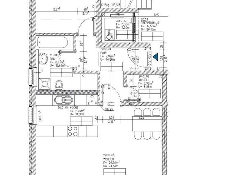 Wohnung zum Kauf 319.000 € 2 Zimmer 74,6 m² 2. Geschoss frei ab sofort Südstadt Rostock / Südstadt 18059